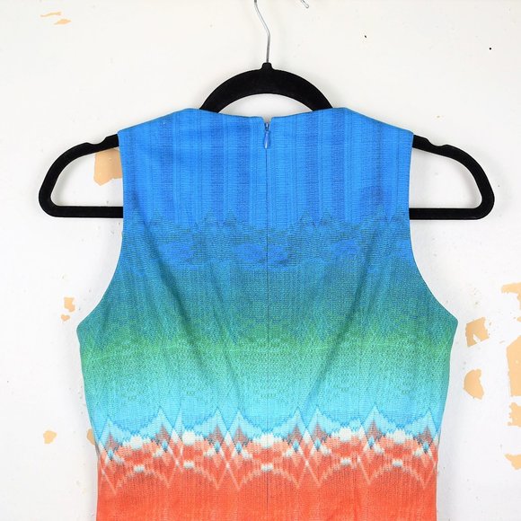 Etcetera Colorburst Sleeveless Dress Womens Size 2 - Picture 7 of 8